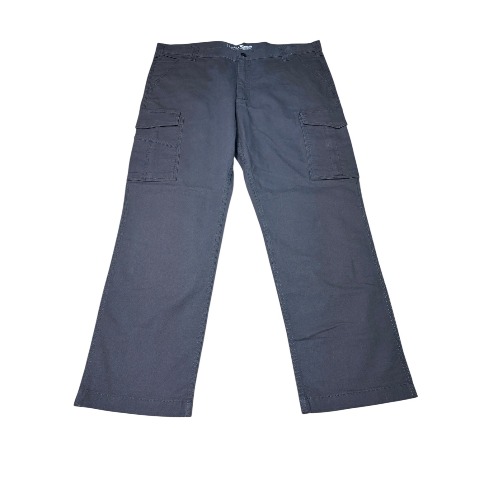 Nwt Carhartt Bn3574m Rugged Flex Relaxed Fit Canvas Cargo Work Mens 40x30 Gray